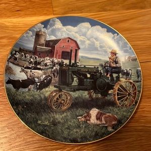 Days of Splender John Deere Collection Plate